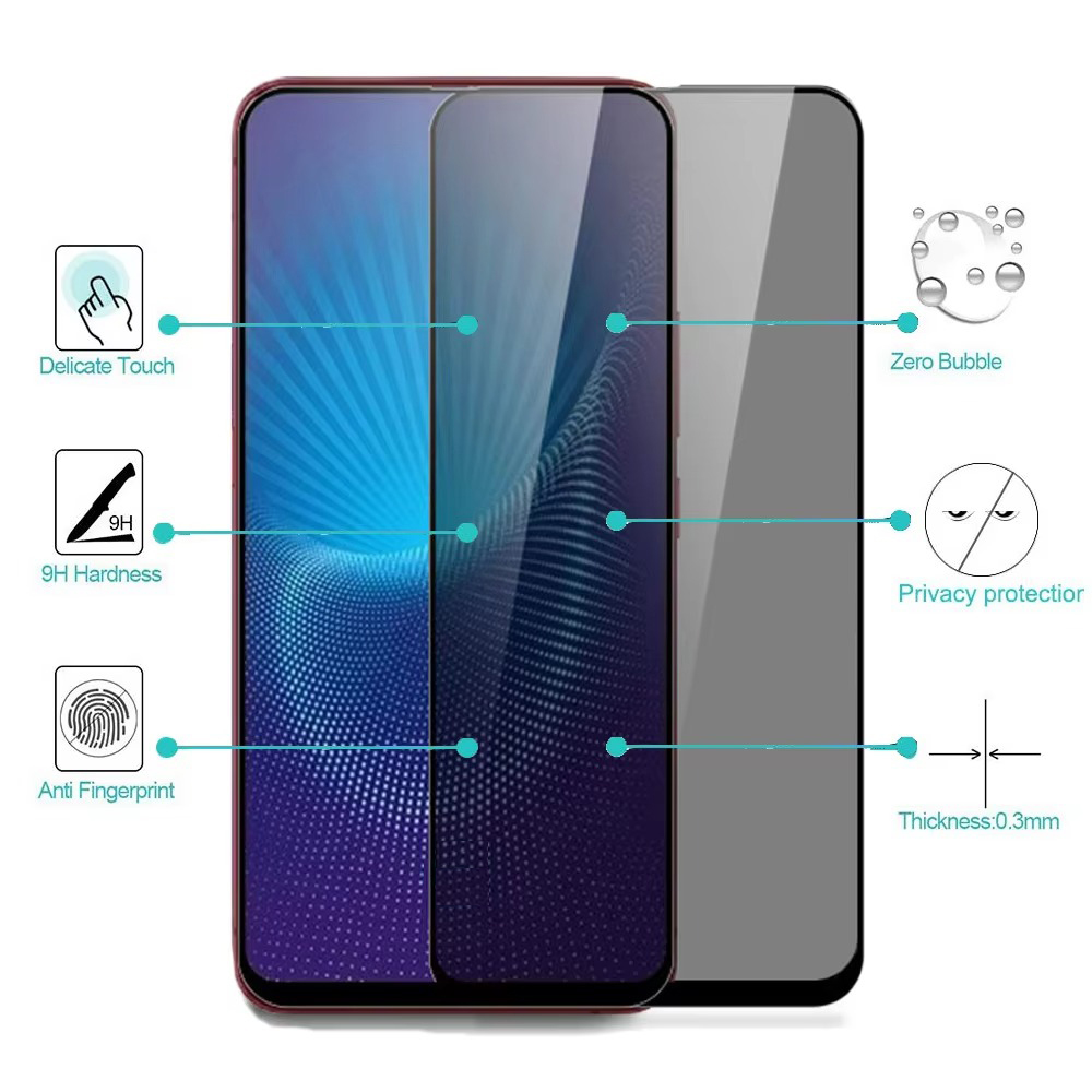 2Pcs Privacy Screen Protector  - Vivo X200 ulasan dan harga