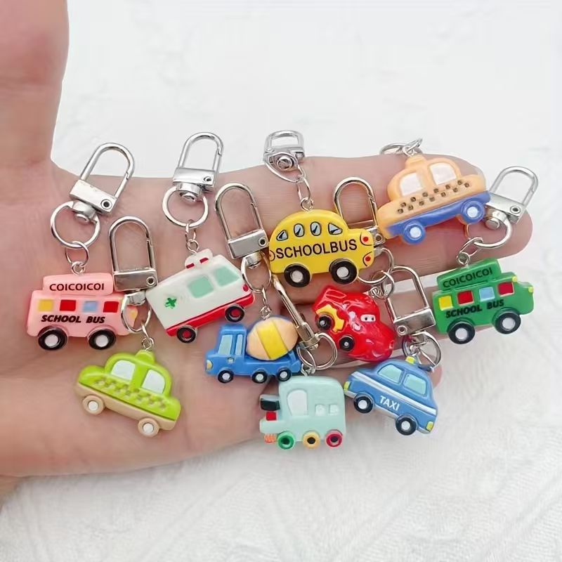 10pcs resin cartoon car keycha - Phone Accessories For Car ulasan dan harga