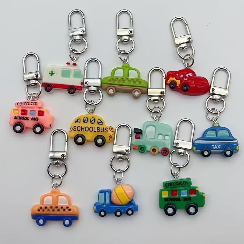 10pcs resin cartoon car keycha - Phone Accessories For Car ulasan dan harga