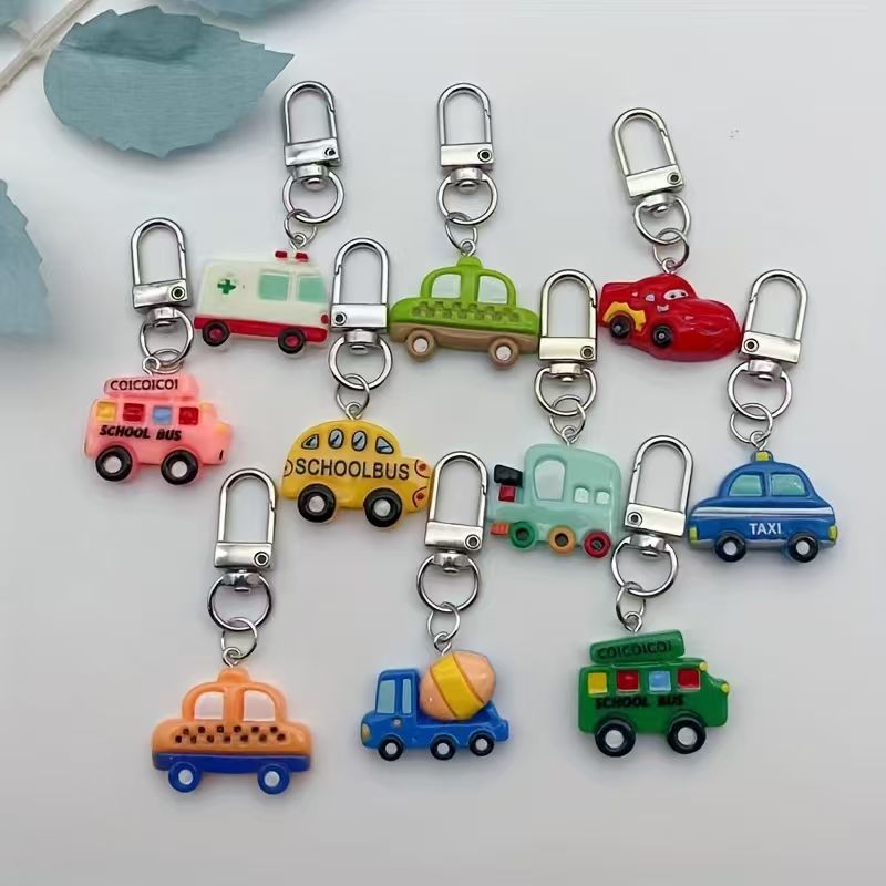 10pcs resin cartoon car keycha - Phone Accessories For Car ulasan dan harga