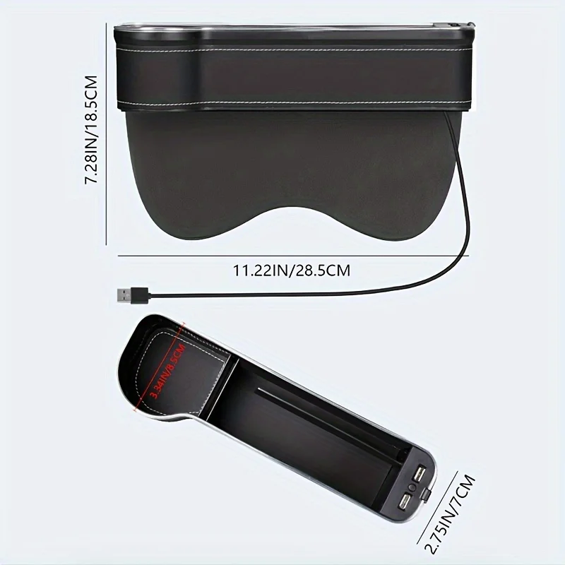 2-In-1 Car Seat Gap Organizer  - Phone Accessories For Car ulasan dan harga
