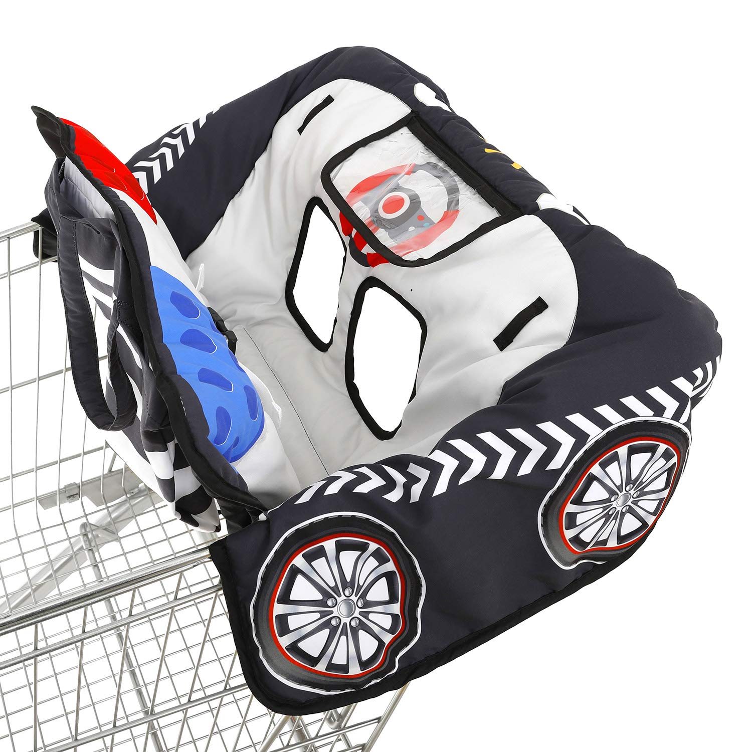 Cartoon Car Baby Shopping Cart - Phone Accessories Baby ulasan dan harga