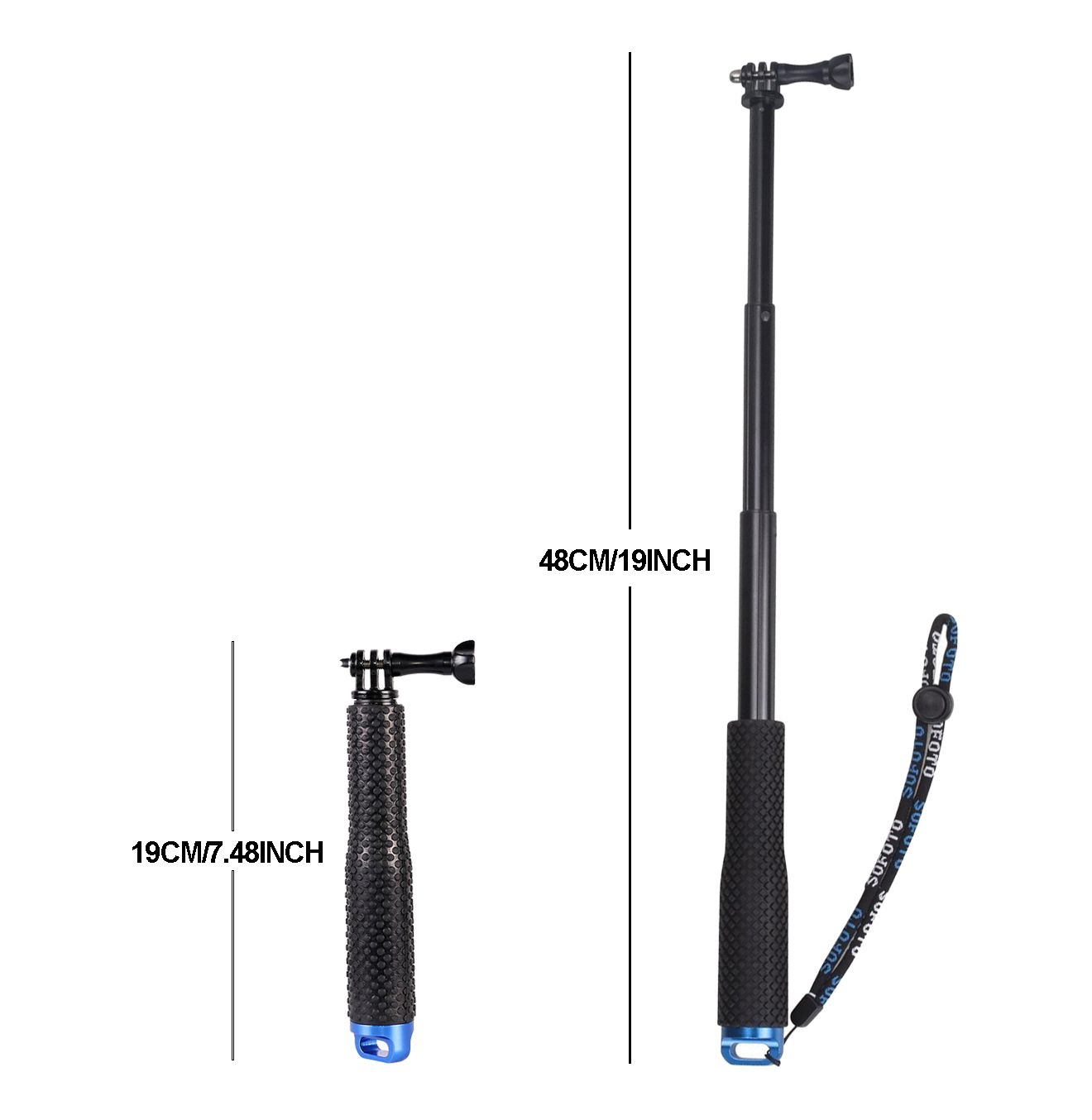Extendable Selfie Stick for Go - Selfie Stick Tripod ulasan dan harga