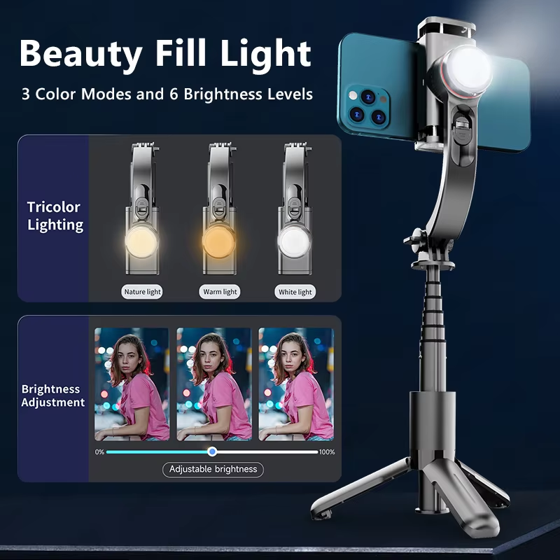 AXNEN Gimbal Selfie Stick Trip - Selfie Stick Tripod ulasan dan harga