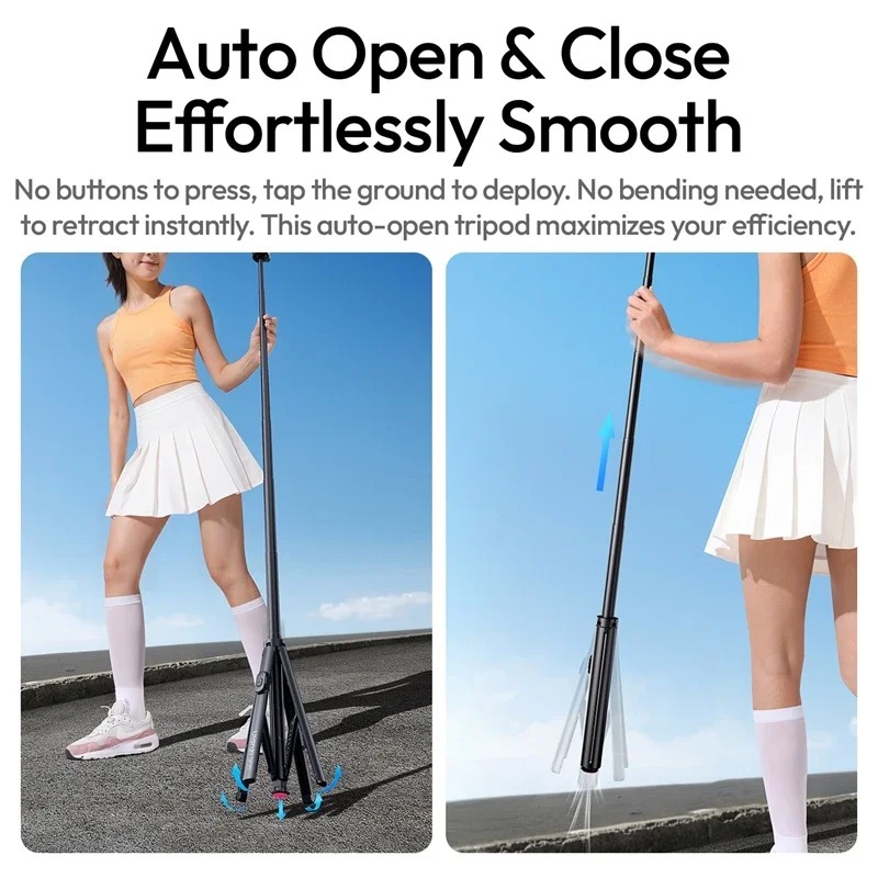 Original Ulanzi SK21 Magnetic  - Selfie Stick Tripod ulasan dan harga