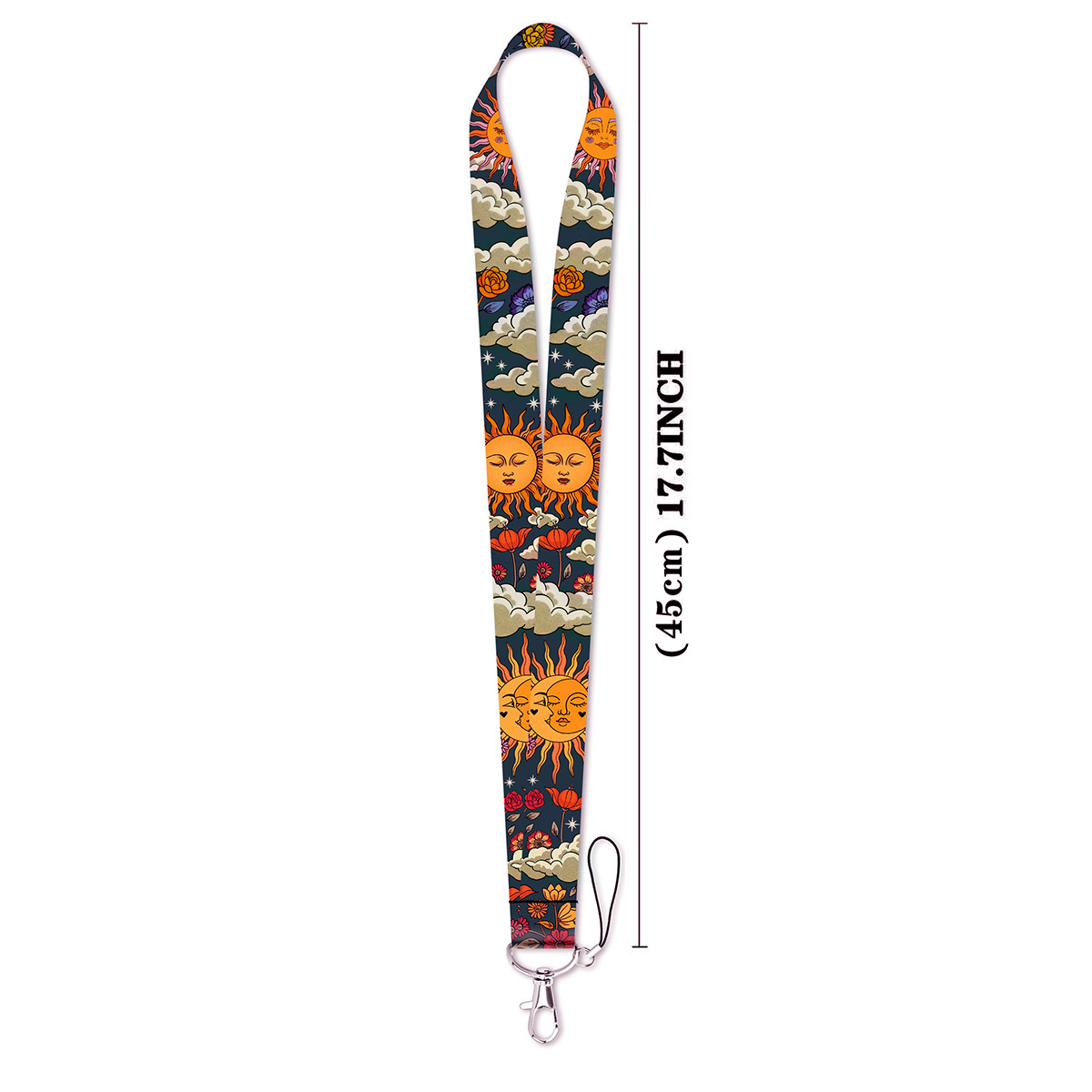 Sun Moon Vintage Triple Moon N - Neck Hanging Phone Holder ulasan dan harga